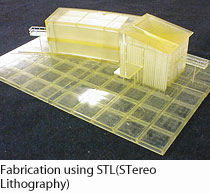 Fabrication using STL(STereo Lithography)