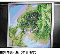 立体地図模型